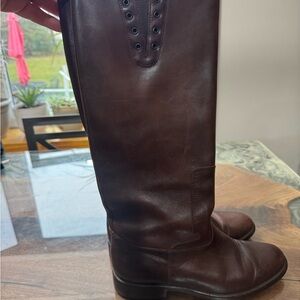 Gorgeous Golden Goose Brown Leather Boots